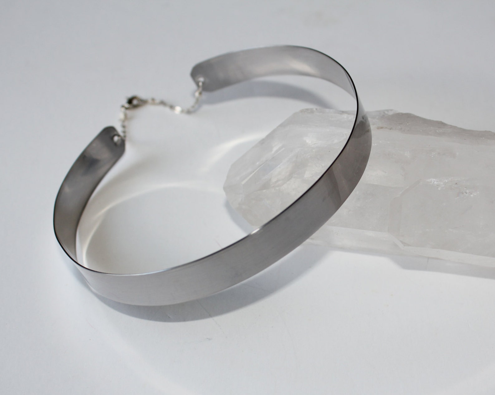 Thin silver choker Clearance