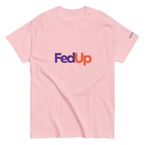 FedUp grafisch T-shirt