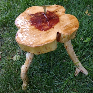 living edge stool