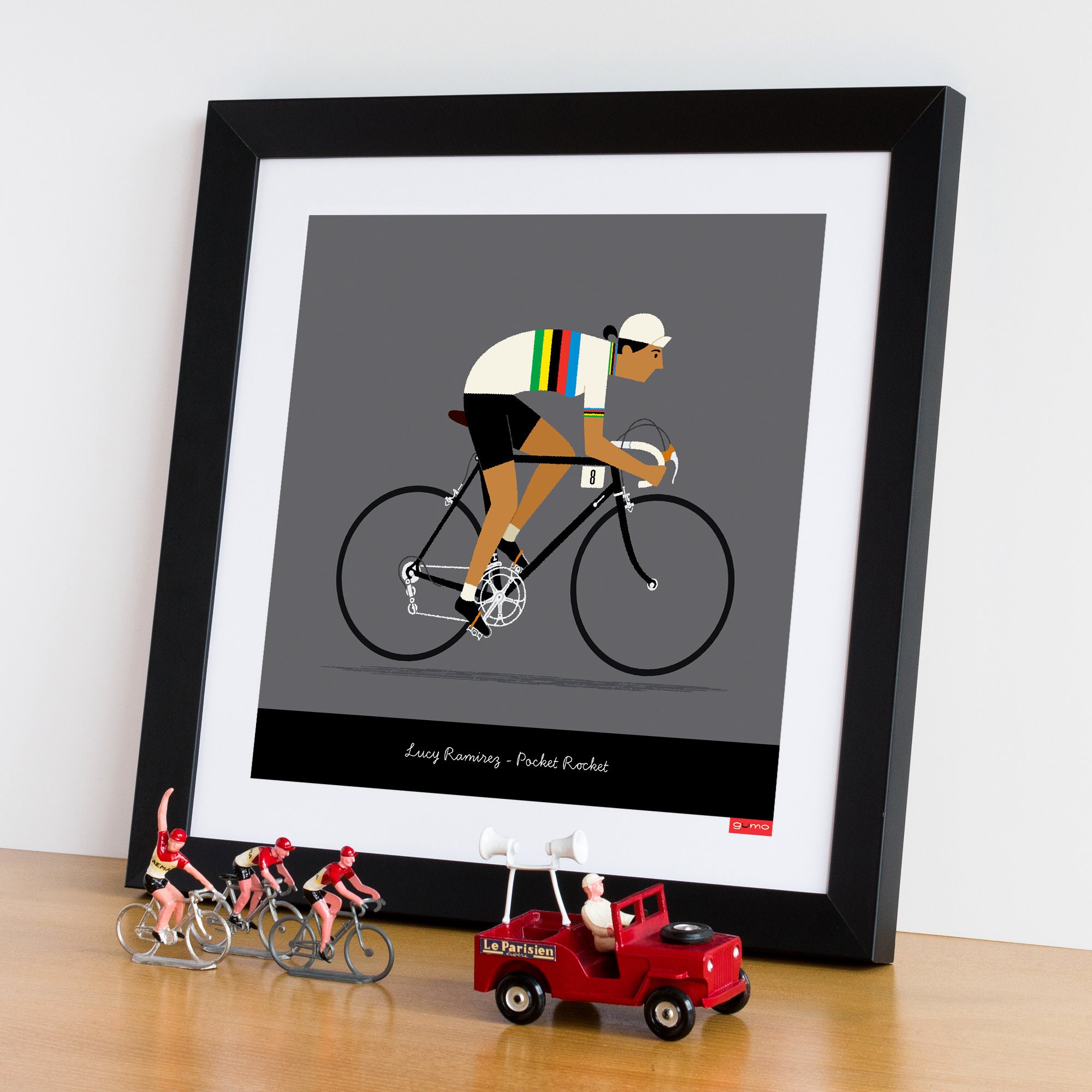Contemporary cycling art sales