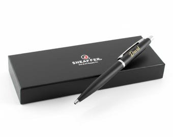 Bolígrafo SHEAFFER VFM negro grabado personalizado - Escritura personalizada