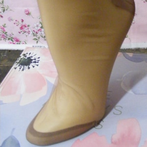 50S Stockings Jade Hosiery 1 Pair TALL GIRLS 10  XL Shadow Deadstock