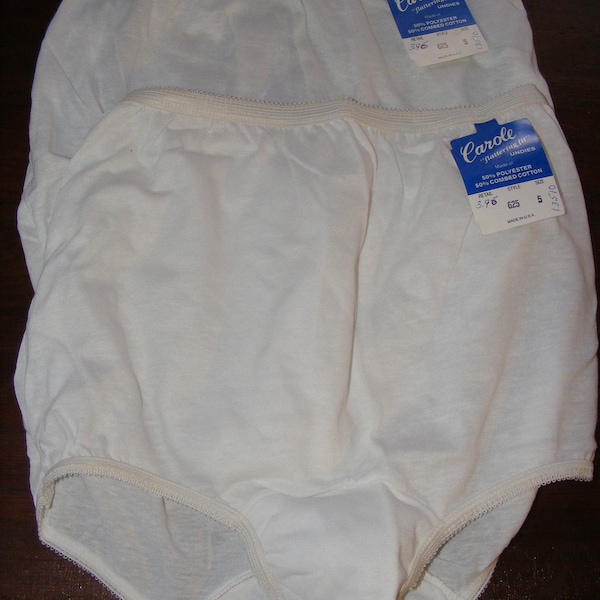 Cotton White Panties Etsy