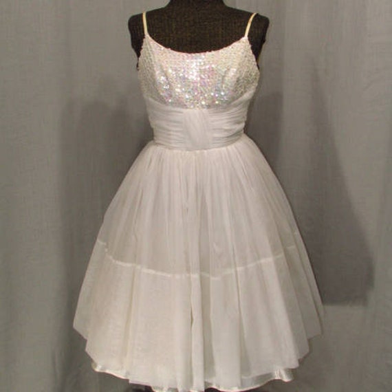 1960s prom dress