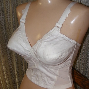 60S Long Line Bra 42C 235 Playtex Cross Your Heart Deadstock Vintage Lingerie image 2