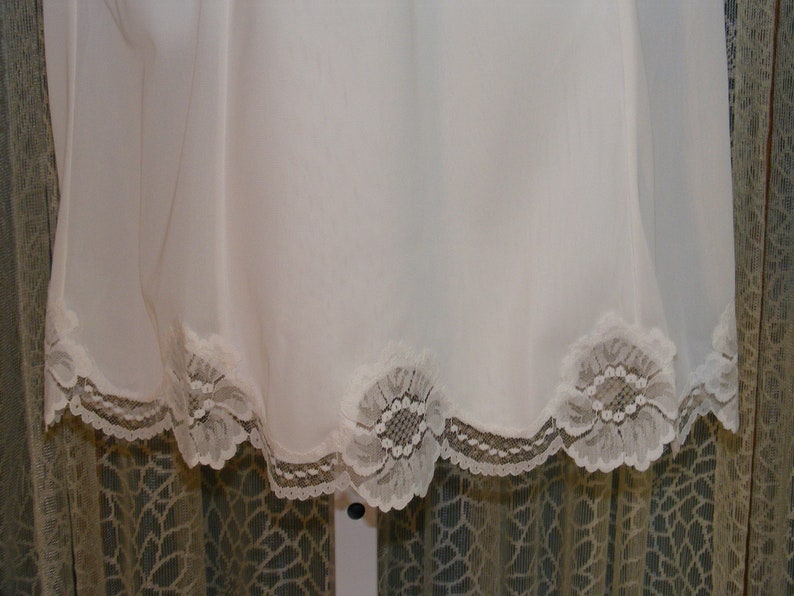 1950s Deadstock White Slip
