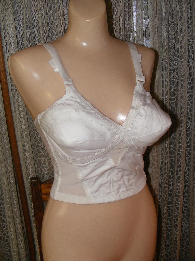 60S Long Line Bra 42C 235 Playtex Cross Your Heart Deadstock Vintage Lingerie image 1