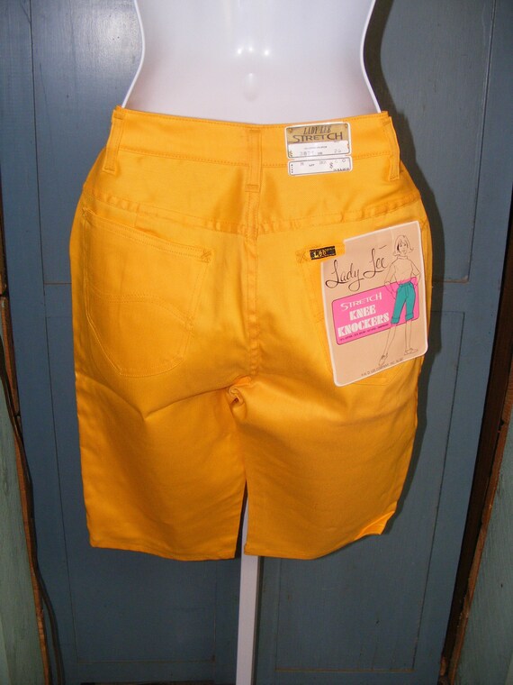 1960s Shorts Lady Lee Knee Knockers Stretch Sunflower… - Gem