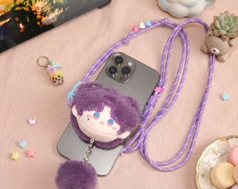 Love and Deepspace Plush Phone Lanyard | Mini Cotton Doll Charm | Otome Fan Gift