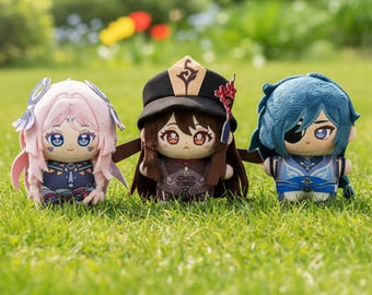 Genshin Plushie: 10cm Chibi Plush Doll | Hu Tao Citlali Kaeya