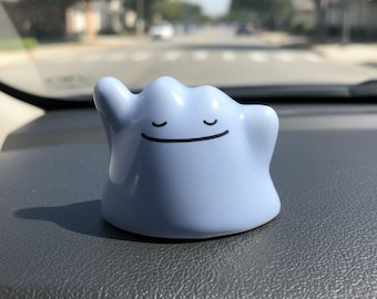 Ditto-beeldje geïnspireerd op Pokopia: 4,5 cm chibi-keramisch porselein