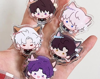 Love and Deepspace Character PP Clip | Acrylic Memo Clip | Otome Fan Gift