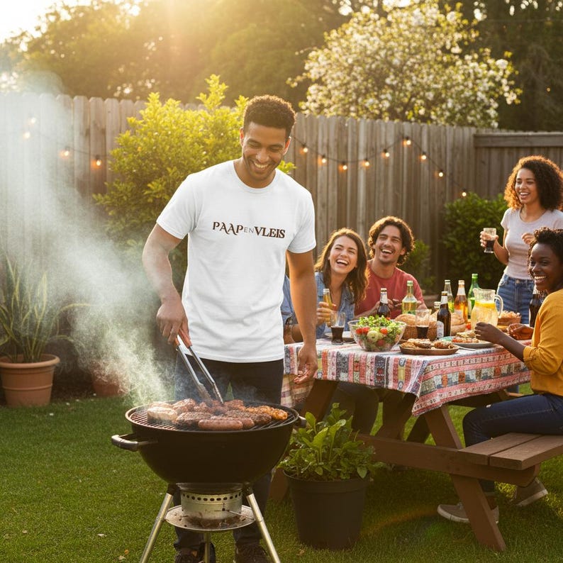 Afrikaans, Humor, Braai, Statement T-shirt, Heavyweight Unisex Crewneck ...