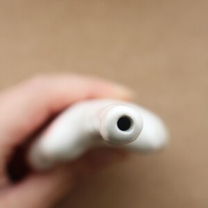 Handmade Ceramic Hand-Shaped Straw, Funny Drinkware, Unique Straw, Quirky Gift for Friends image 15