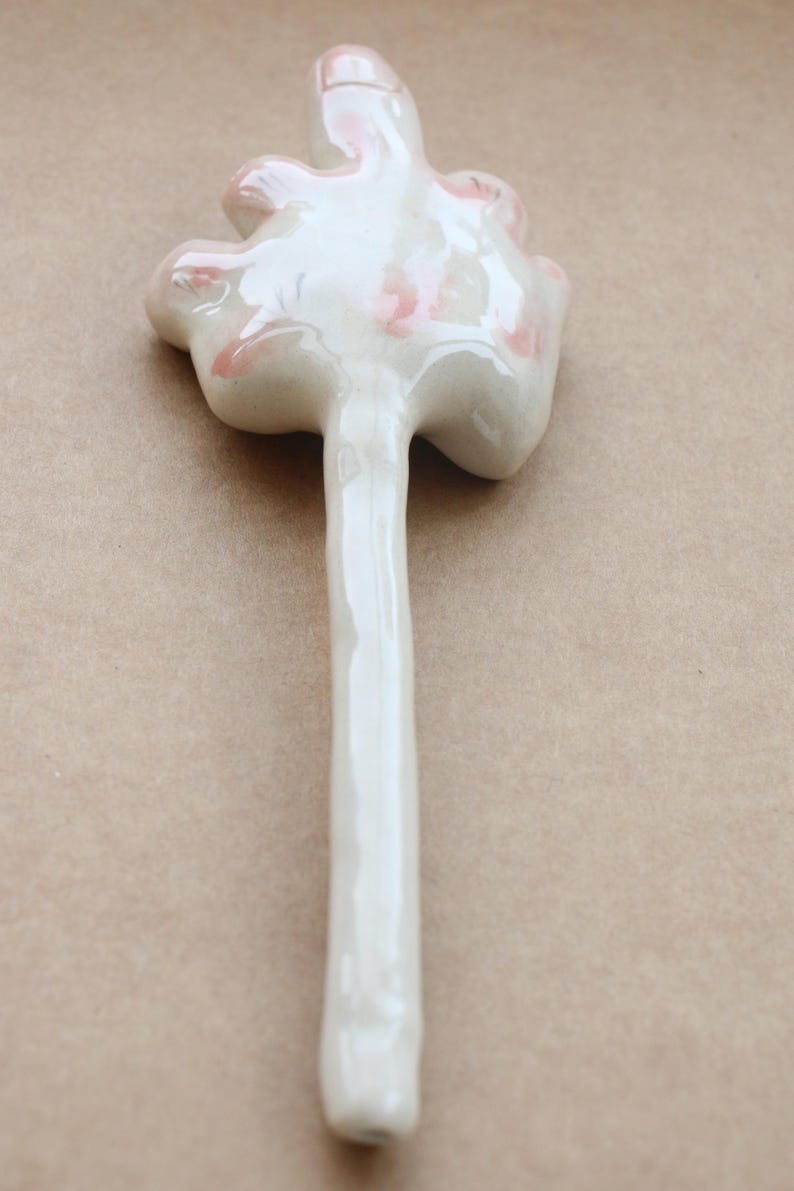 Handmade Ceramic Hand-Shaped Straw, Funny Drinkware, Unique Straw, Quirky Gift for Friends image 5