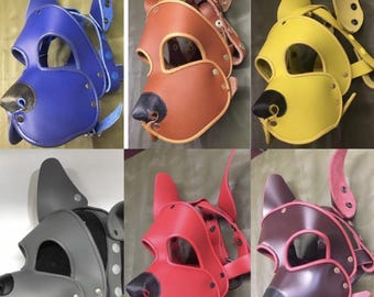 leather puppy hood base color only