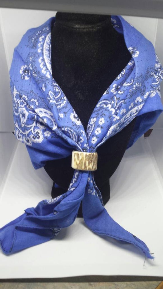Scarf Tie Made From Elk Antler