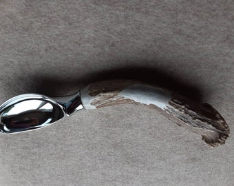 Special Occasion Ladle with Naturally Shed Antler Handle
