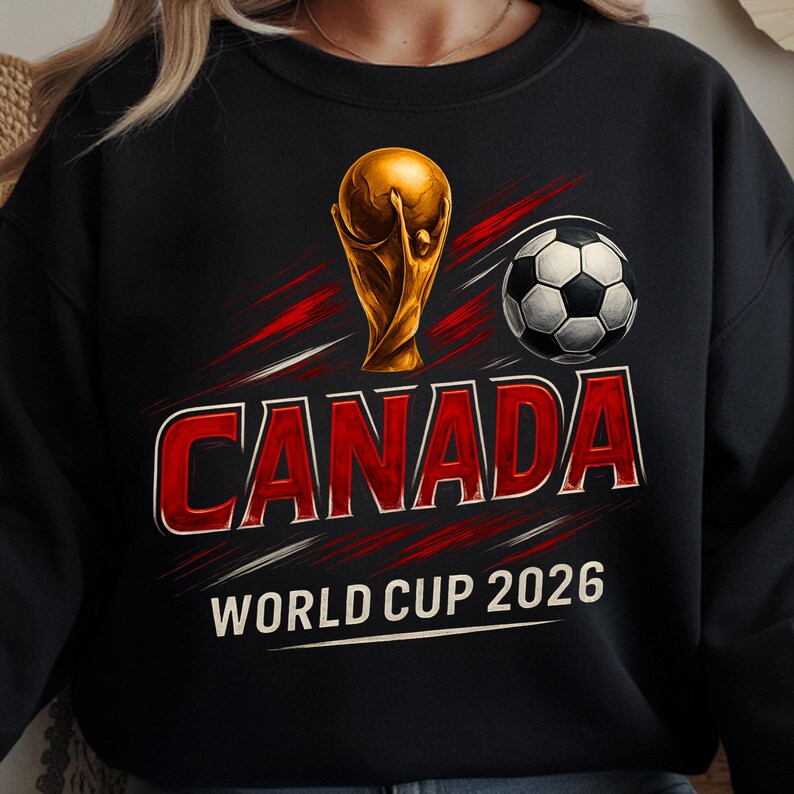 Canada soccer World Cup supporter graphic