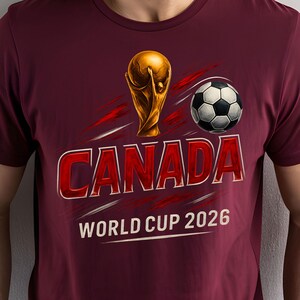 Canada football fan PNG design for shirts and prints