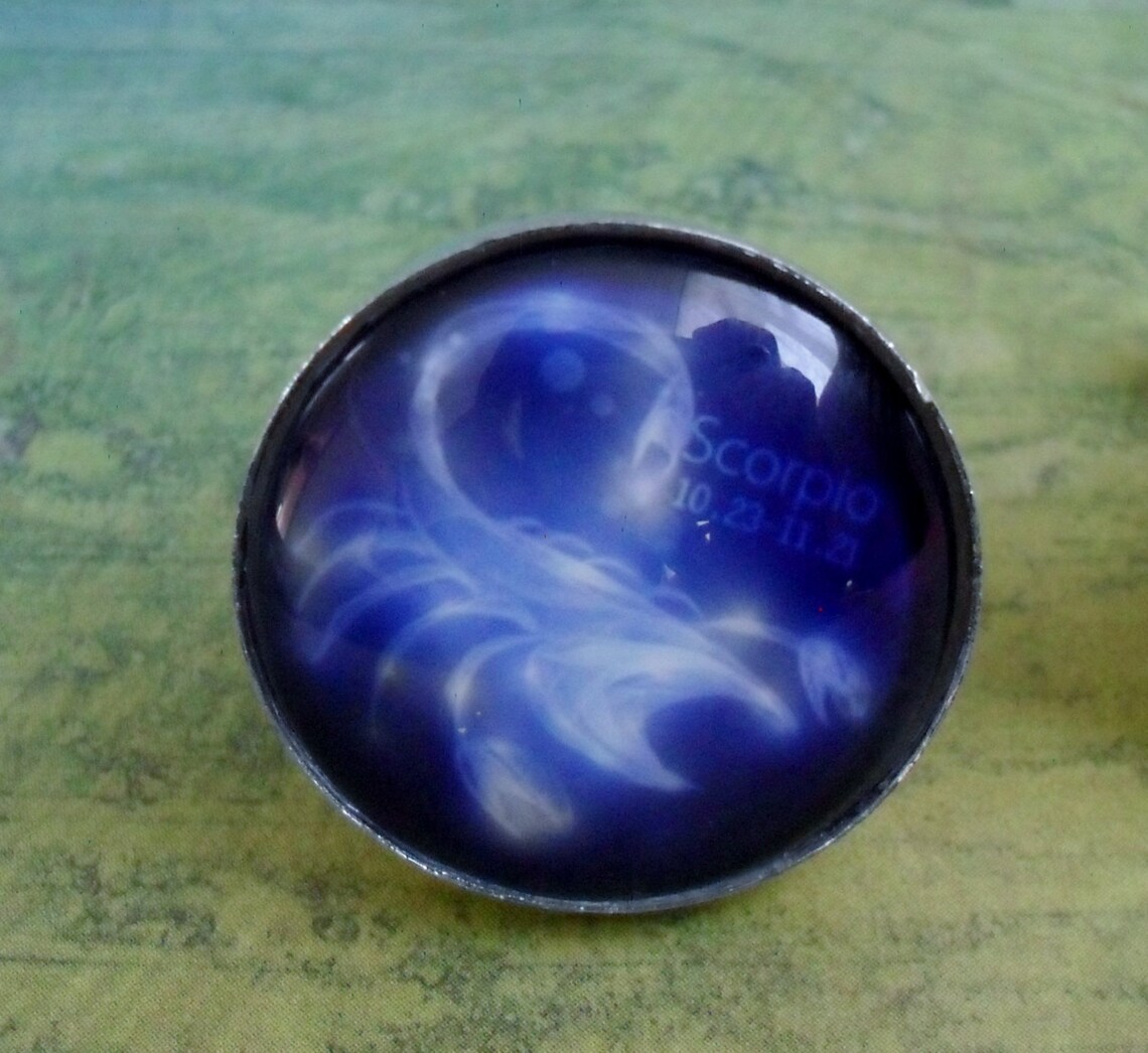 Zodiac Celestial Constellation Cuff Links / Scorpio Cufflinks Etsy