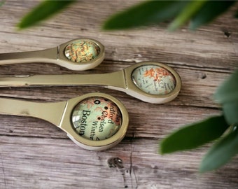 Stainless Magnetic Measuring Spoons - Charleston Wrap