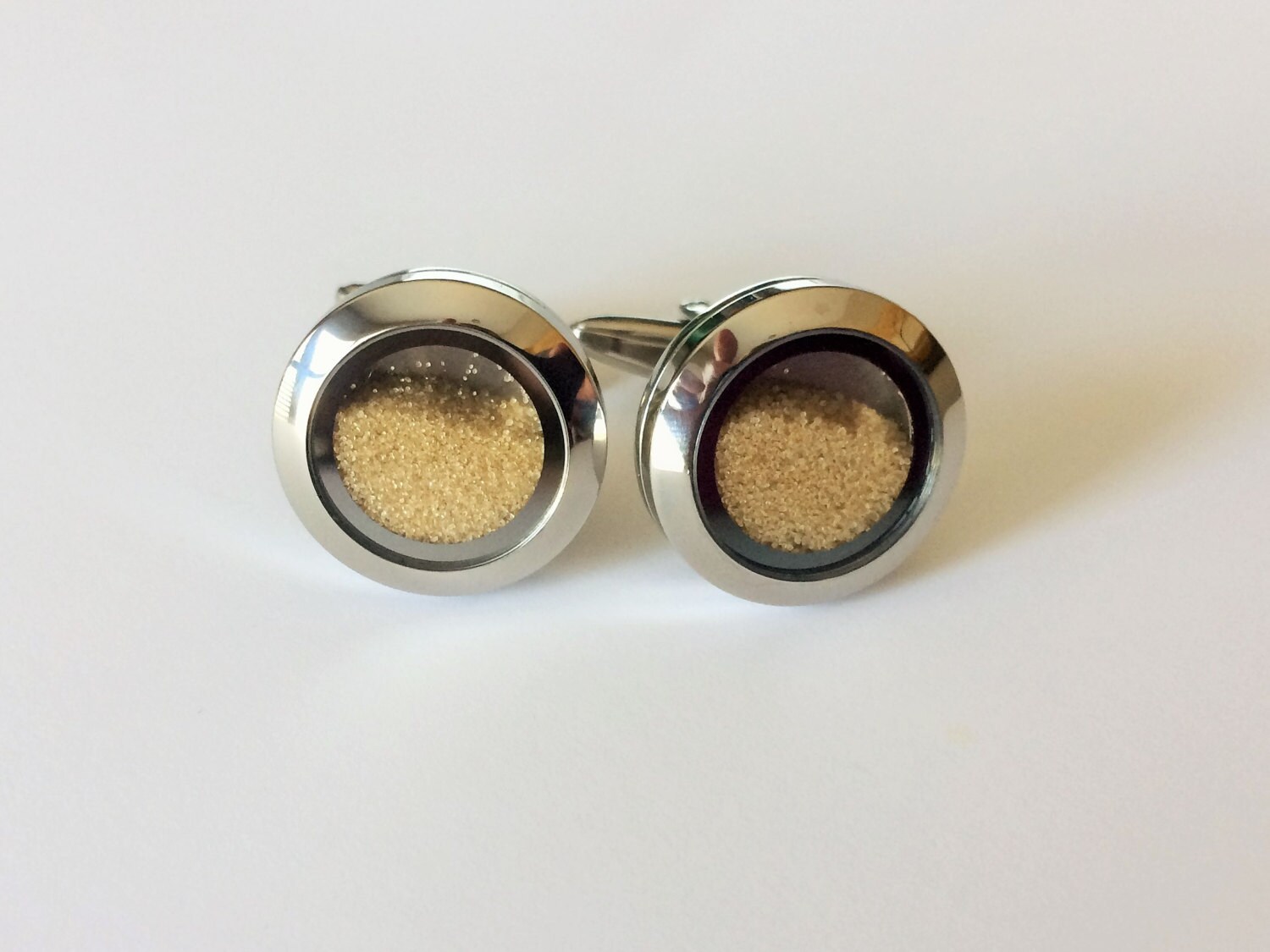 Sand Dollar Cufflinks