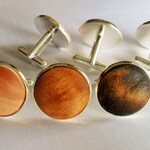 Wooden Cufflinks