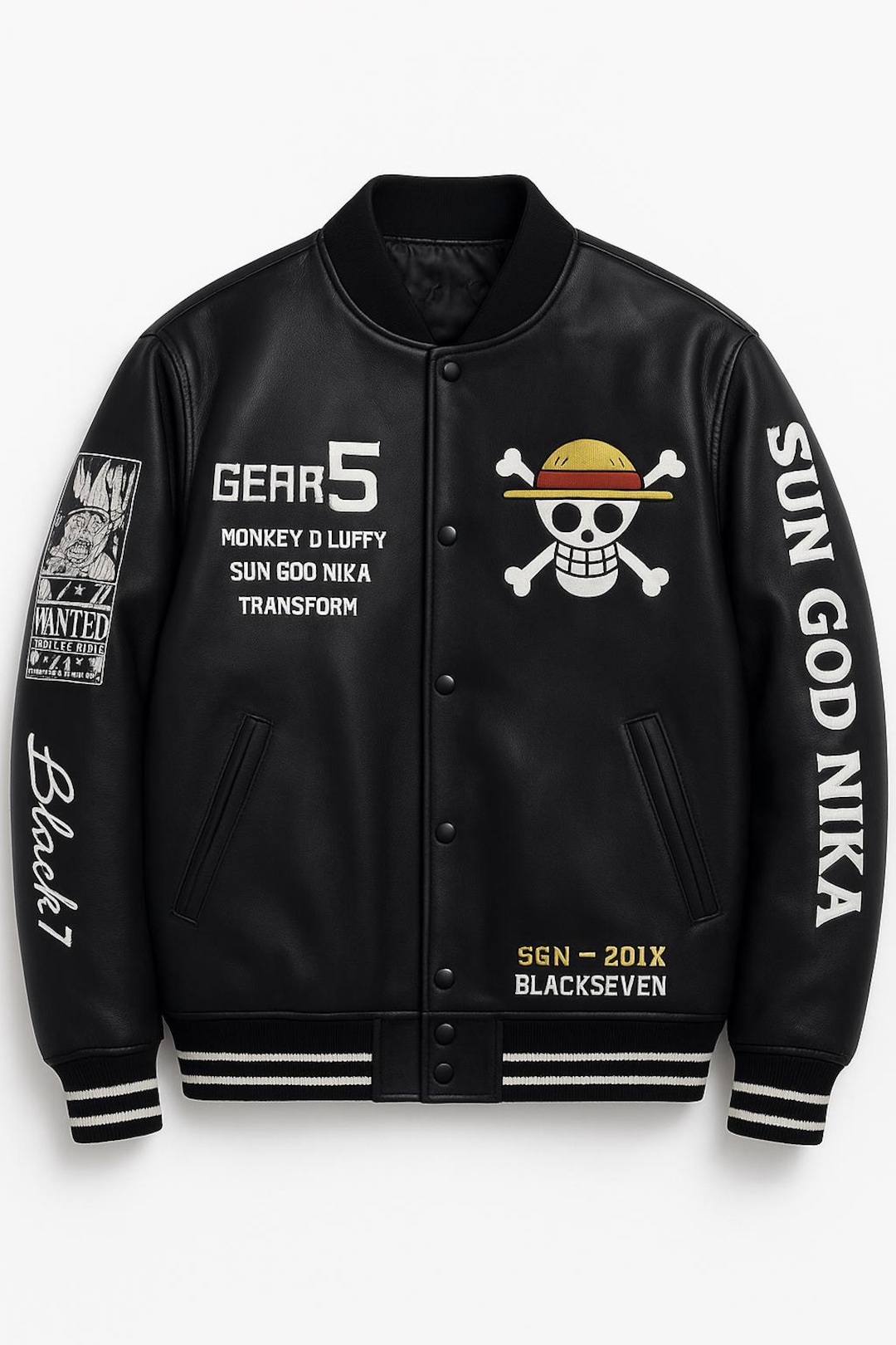 ワンピース meltthelady jacket one-piece Custom One Piece Cosplay Jacket – Monkey D Luffy Leather Cosplay