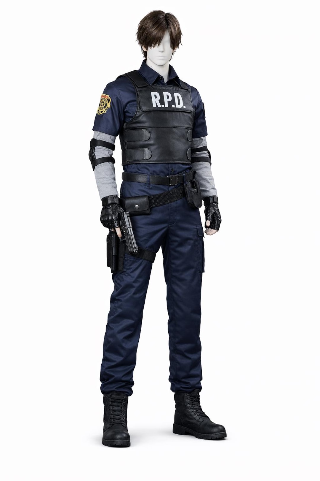 Leon S Kennedy R.P.D Outfit – Resident Evil Cosplay Costume Set ...