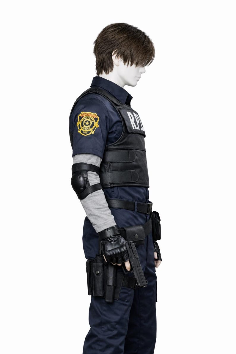 Leon S Kennedy R.P.D Outfit – Resident Evil Cosplay Costume Set ...
