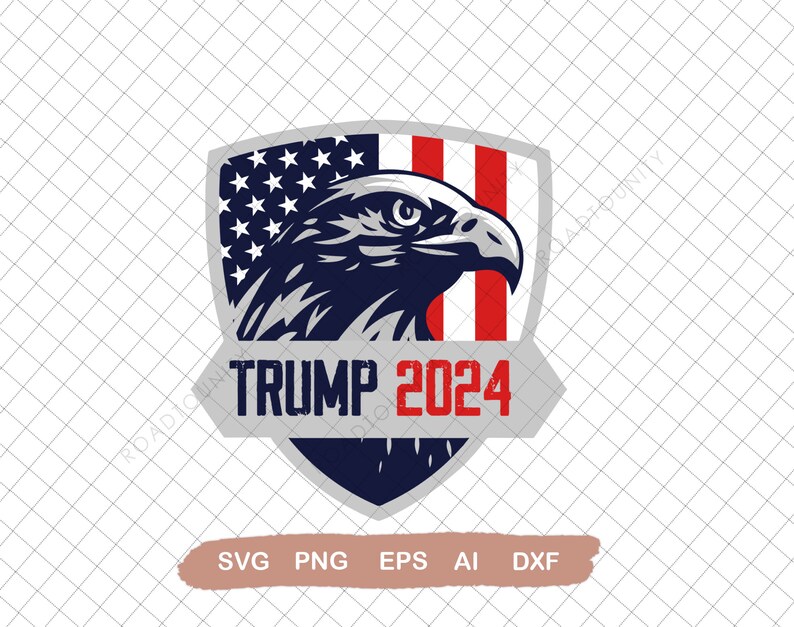 Trump 2024 SVG File Sublimation Designs Downloadpro Trump Etsy