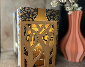 Serre-livres arbre - décoration de coin livre moderne - organisateur d'étagère - cadeau pour amoureux des livres