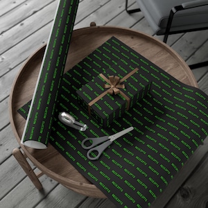 Receipts Wrapping paper