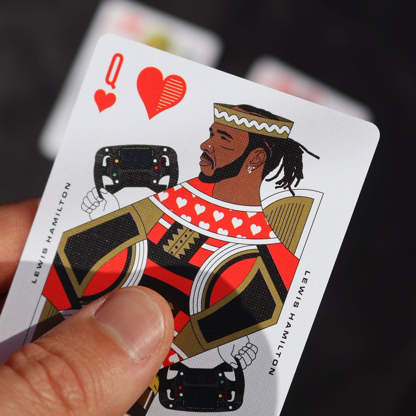 F1 Driver Playing Cards