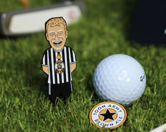 Alan Shearer Newcastle Golf Divot Tool & Ball Marker