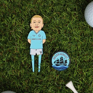 Erling Haaland Man City Golf Divot Tool & Ball Marker