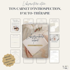 Diário de Introspecção Digital em PDF | Bullet Journal | Planejador de Bem-Estar Mental e Produtividade | Inspiração em Psicologia Cognitivo-Comportamental