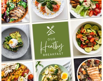 10 High Protein Breakfast Recipes, DFY Meal Plan, Canva eBook Template, Fitness eBook Template, Health Coach Resource, Recipe Book Template
