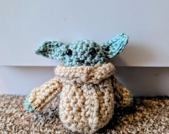 Bebé Yoda/Grogu Crochet Amigarumi
