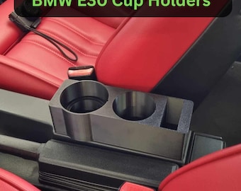 BMW E30 Cup Holders | OEM Look Top Texture