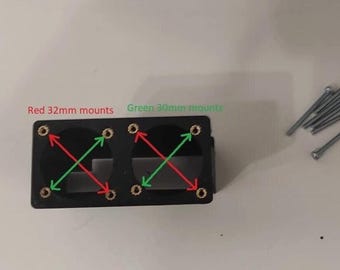 Nvidia A10G GPU Accelerator cooling adapter for 2 fans.
