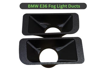 BMW E36 Fog Light Air Ducts Cold Air Intake | Left Right Pair