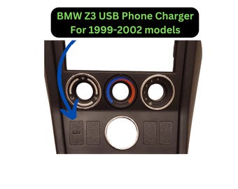 BMW Z3 USB Phone Charger for 1999-2002