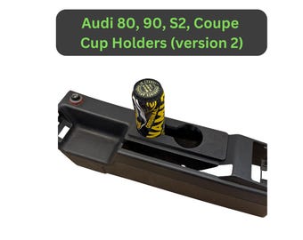 Audi 80 / B3 / B4 / S2 / Coupe Cup Holders (version2)