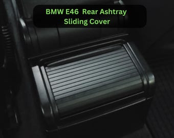 BMW 3 Series E46 Rear Ashtray Sliding Cover Curtain