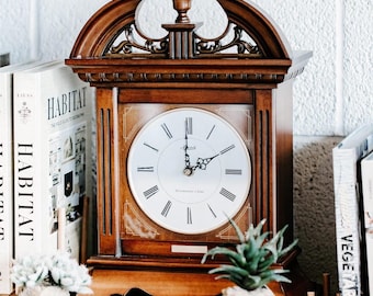 Vintage Reguladora (portugal) Wall Clock — 8-day Key Wind