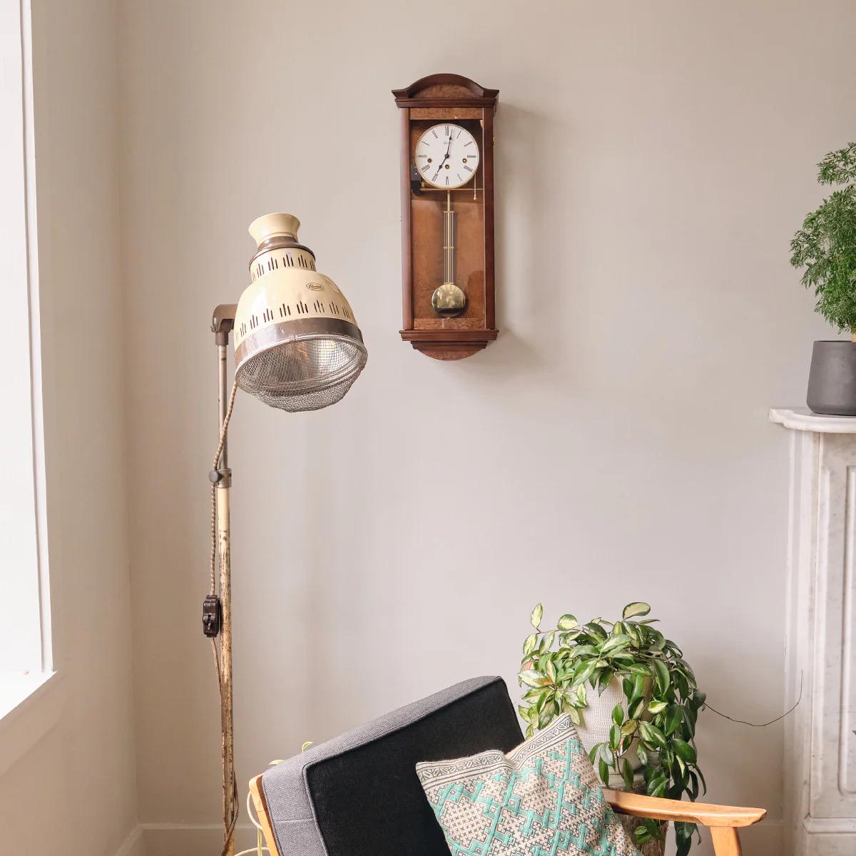Hermle Isabella Wall Clock Mechanical Westminster Chime Burlwood ...