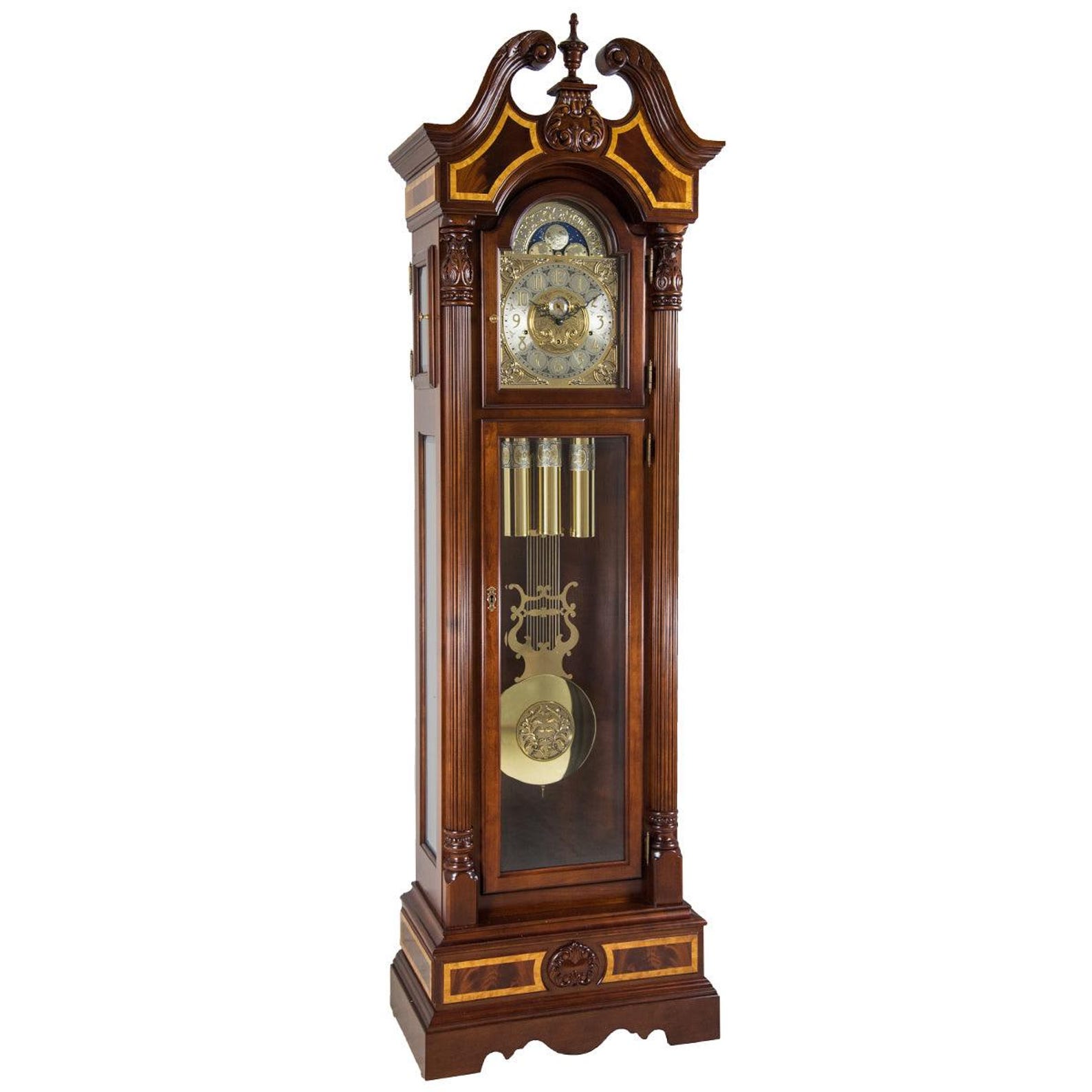 Hermle Foreman Triple Chime Grandfather Clock Tubular or Rods - Etsy