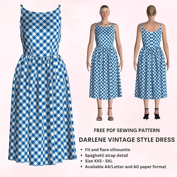 sachin and babi light blue dress How to make a dress: 25 free dress patterns for girls + women main image 0